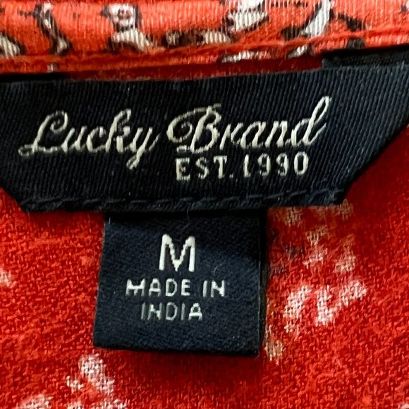 Lucky Brand Knit Top in Great Fall Color Story Size Medium - Picture 5 of 6